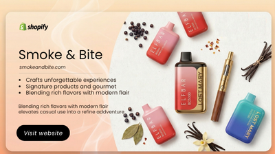 Smoke and Bite — Premium Flavoured Products Shopify Store