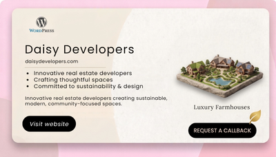 Daisy Developers — Real Estate WordPress Website