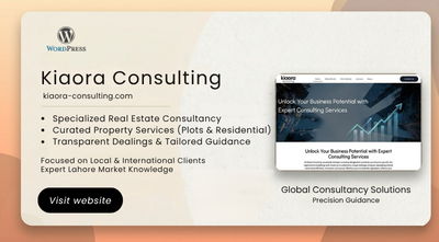 Kiaora Consulting — Real Estate Consultancy WordPress Website