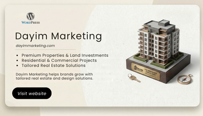 Dayim Marketing — Real Estate WordPress Website